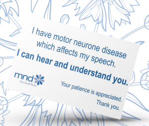 Speech cards