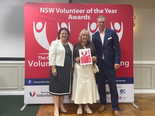 NSW volunteering awards 500x375 michelle