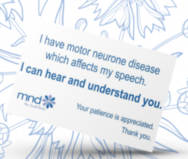Speech Awareness Card