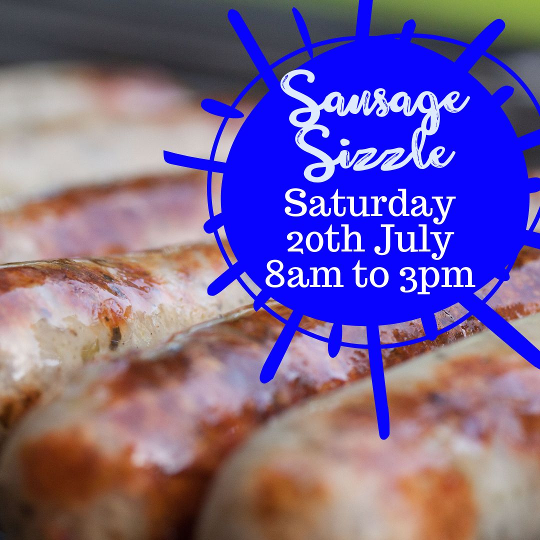 Bunnings bbq fundraising sale