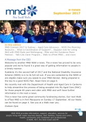 MND NSW e-news Sept 2017