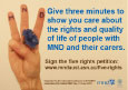 Five rights for MND Sign the five rights petition today