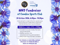  Camden Sports Club - MND Fundraiser